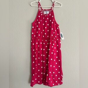 Old Navy Pink Polka Dot Sundress